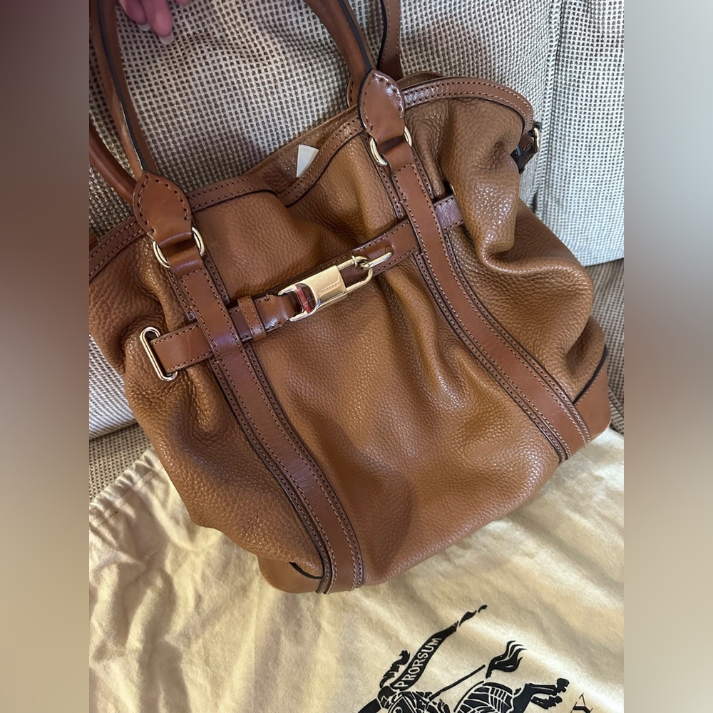 Burberry Calfskin Golderton Tote